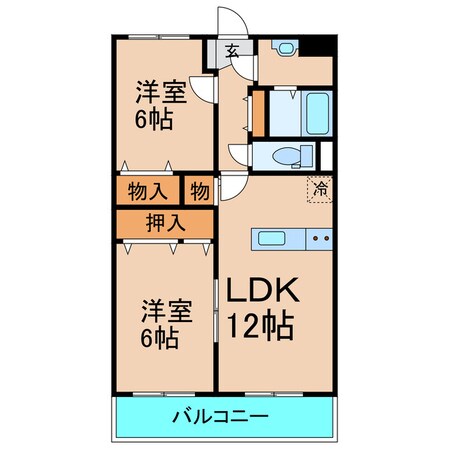 サンライズSの物件間取画像